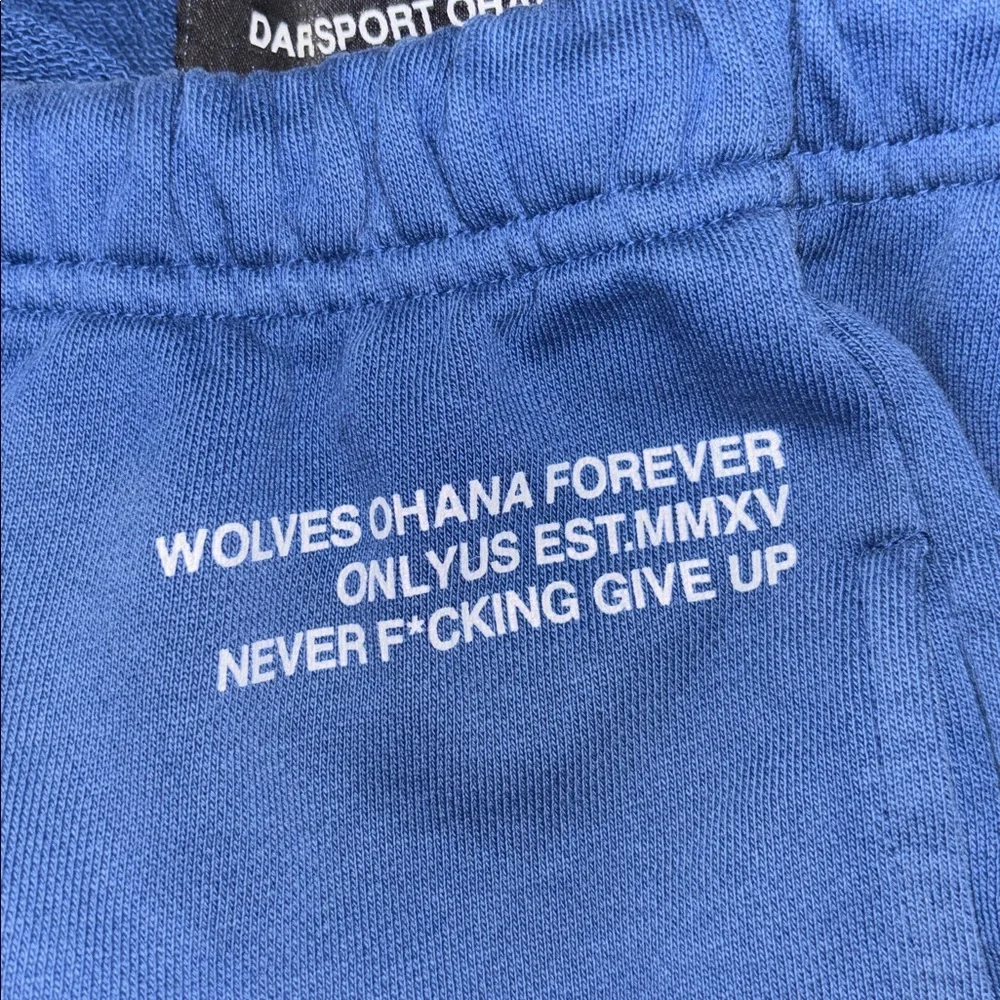 Darc Sport Blue Baggy Oversized Joggers Size:
Medium NWOT - Picture 6 of 8